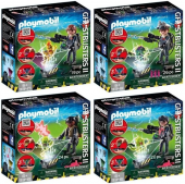 THEGAMEDISTRICT PLAYMOBIL Ghostbusters™ set 4 delig met PLAYMOBIL Ghostbusters Ghostbuster Peter Venkman 9347